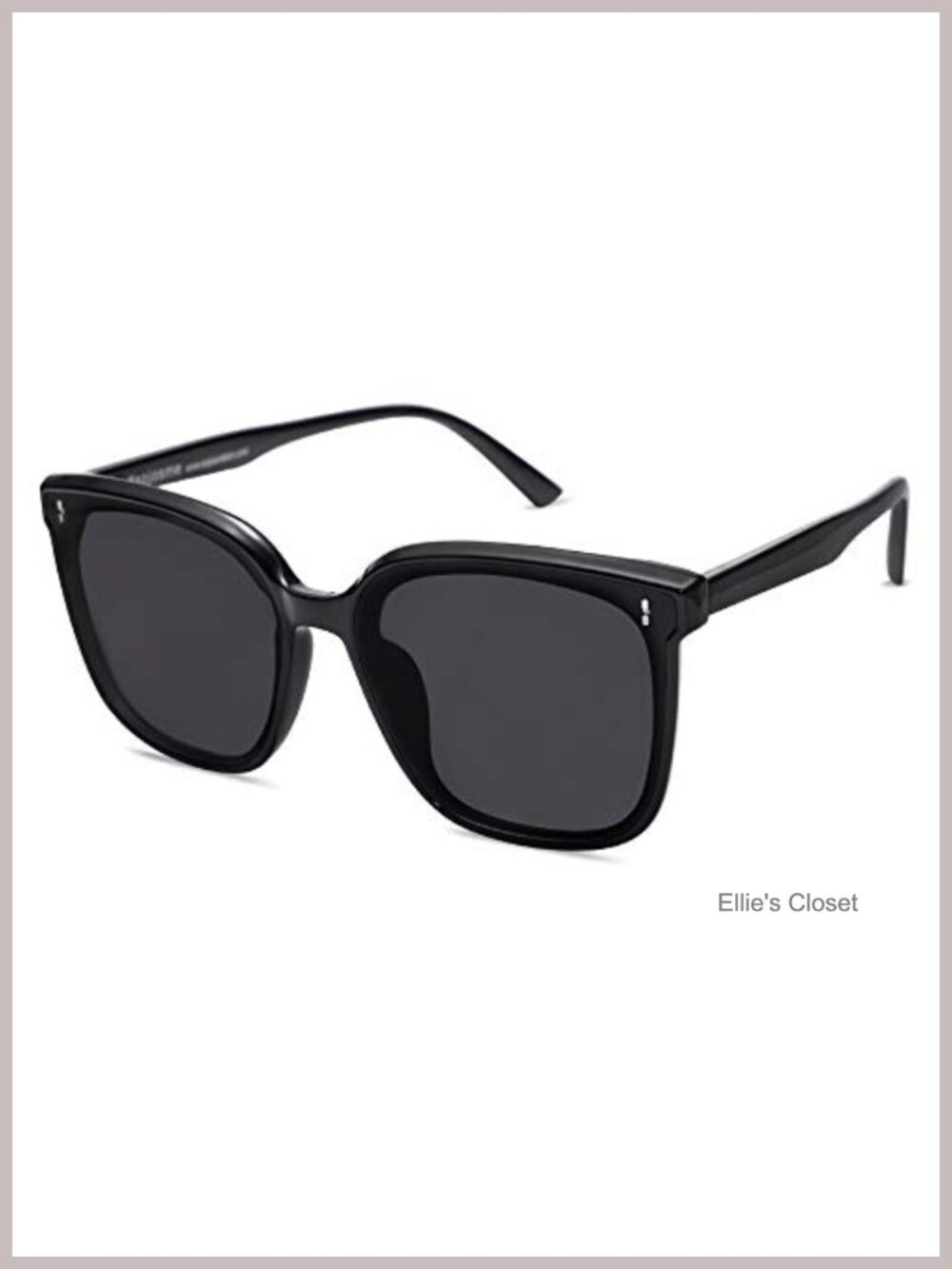 Vintage Square Sunglasses UV400 Mirrored Lens Full Frame Unisex